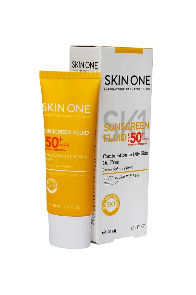 فلوئید ضد آفتاب اسکین وان پوست چرب SPF 50
